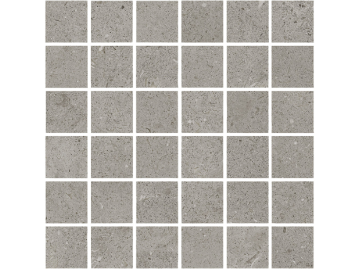 На изображении товар Terratinta Ceramics мозаика, керамогранит Lagom Carved Smoke Mosaic 30x30 (5x5) / 9.5 от официального представителя в Москве