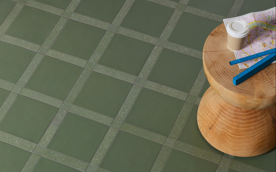 Mutina Керамическая плитка Time Highland Green Rough 3,9X20,5 - изображение 3