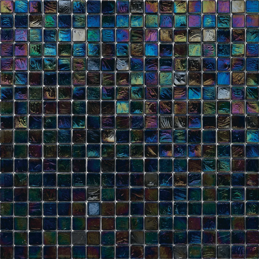 Sicis Стеклянная мозаика Glimmer Ribes chips size 15x15 mm sheet size 295x295 mm