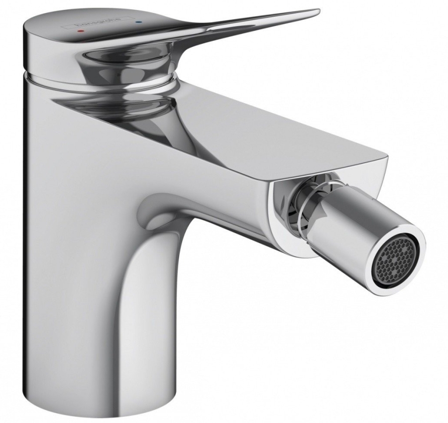 Смеситель для биде Hansgrohe Vivenis, однорычажный, с донным клапаном, цвет хром