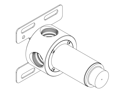 Скрытая часть для встраиваемого смесителя CeaDesign UCS 03