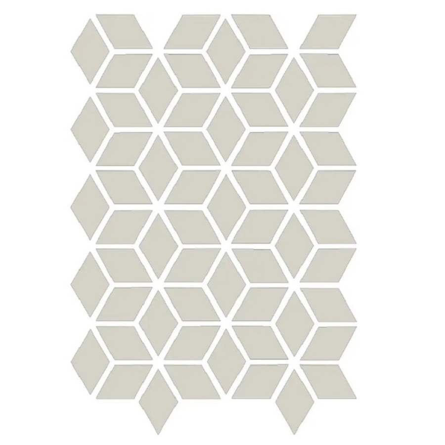 Etruria Керамогранит Xxs Rombo E 4X7 Su Rete Monocolore Bianco