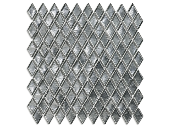 На изображении товар Sicis Стеклянная мозаика Diamond ITEM 02 Cullinan chips size 23х40 mm sheet size 259x266 mm от официального представителя в Москве