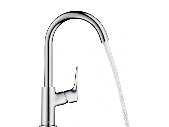 На изображении товар Смеситель Hansgrohe Logis для раковины на 1 отверстие, цвет хром от официального представителя в Москве