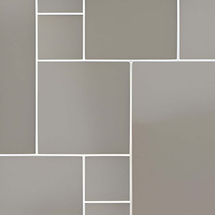 Micro. Керамогранит Microtiles X4 Offset Glaze Grey 35,1x30,1