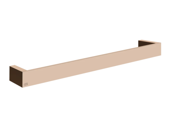На изображении товар Полотенцедержатель Gessi Rettangolo, 450 мм, настенный, цвет Copper PVD от официального представителя в Москве