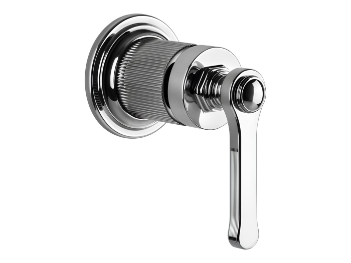 На изображении товар Смеситель Gessi Venti20, настенный, на 1 выход, встраиваемый, цвет Chrome от официального представителя в Москве