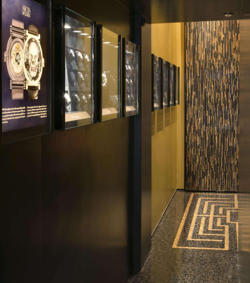 Sicis Стеклянная мозаика Fiber Art Volans sheet size 150x270 mm - изображение 1