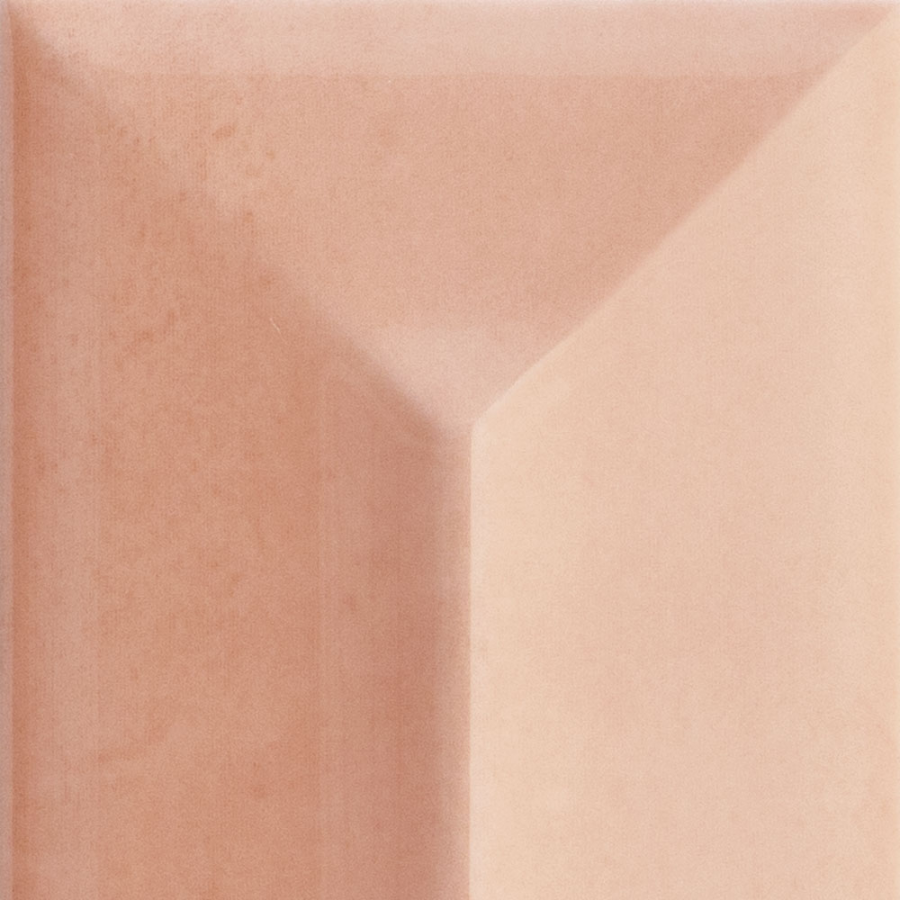 Sartoria Керамическая плитка Pop Ridge Rosa Antico Glossy 6.2x25