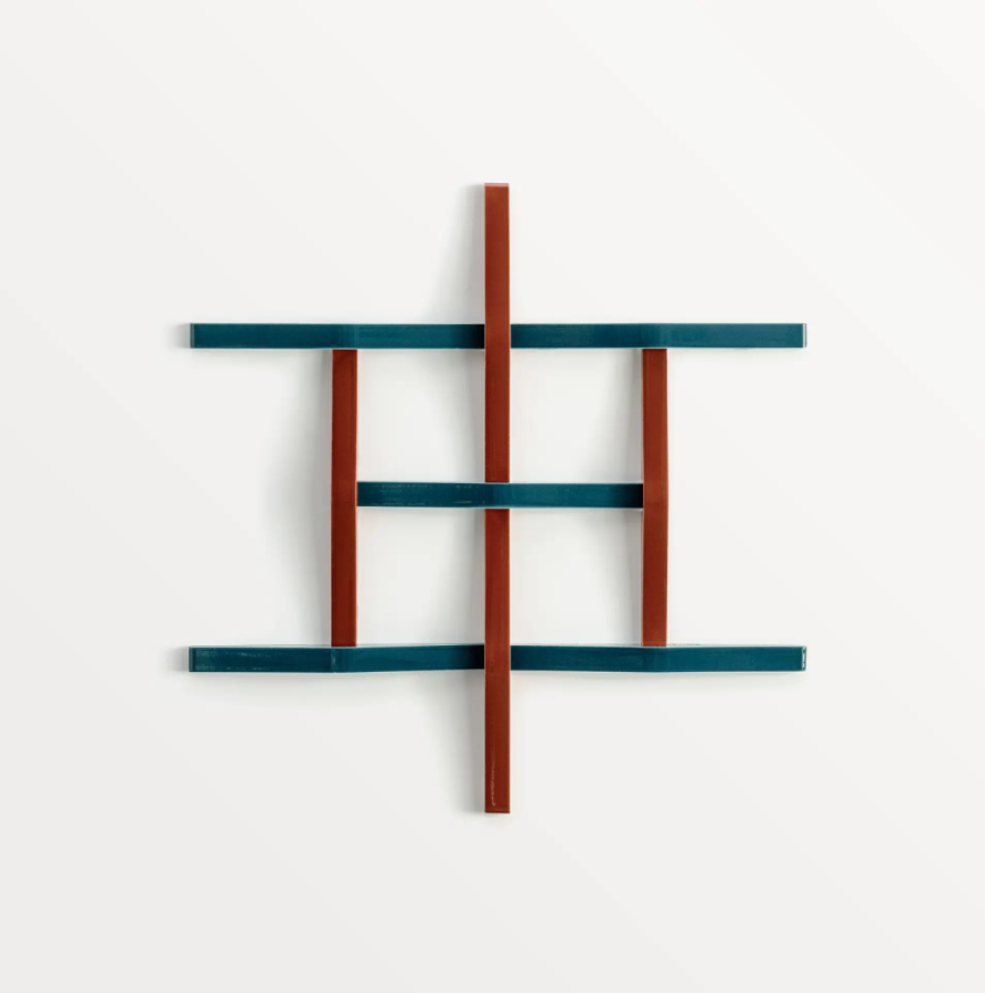 Mutina Керамическая плитка Adagio Rosso + Blu 2,7x30