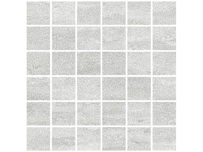 На изображении товар Living Ceramics Керамогранит Verso Vein Cut Grey Mosaic 55 Honed 29,8x29,8 от официального представителя в Москве
