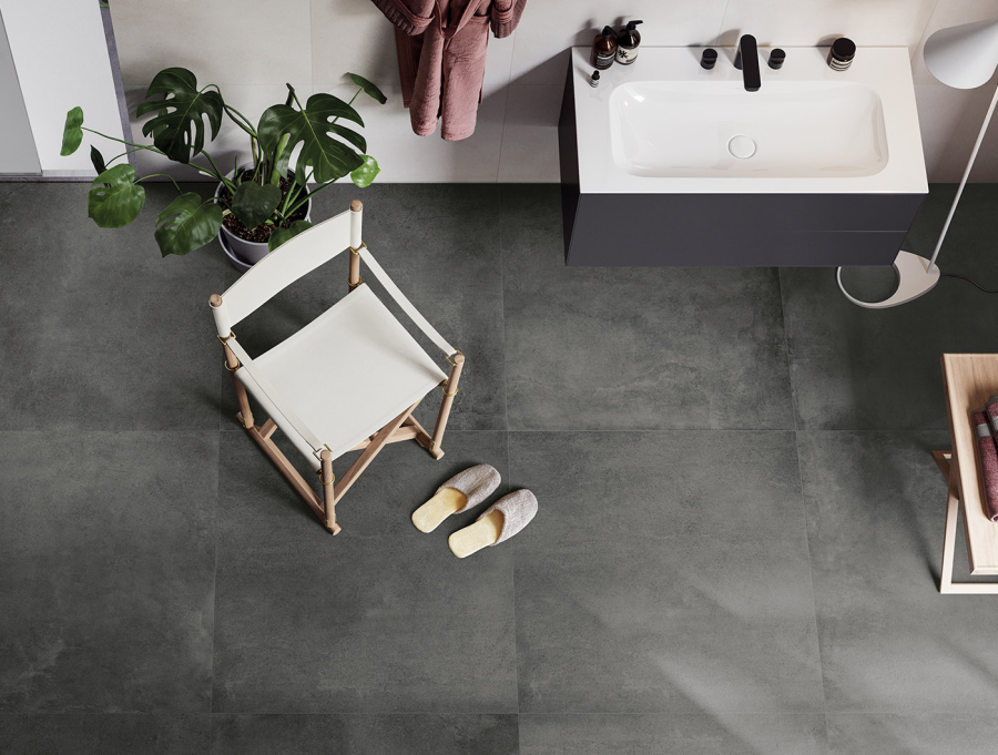 Terratinta Ceramics Керамогранит Kos Ultra Matt Antracit 60x60 / 10.0 - изображение 4