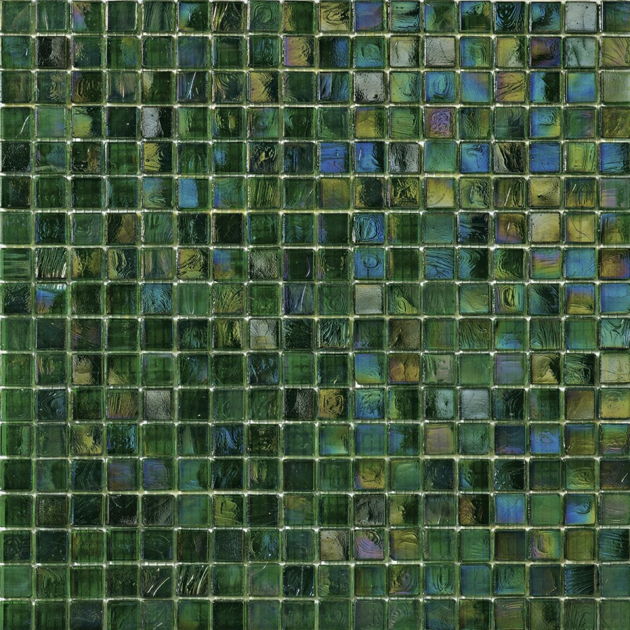 Sicis Стеклянная мозаика Iridium Mint 4 chips size 15х15 mm sheet size 295x295 mm