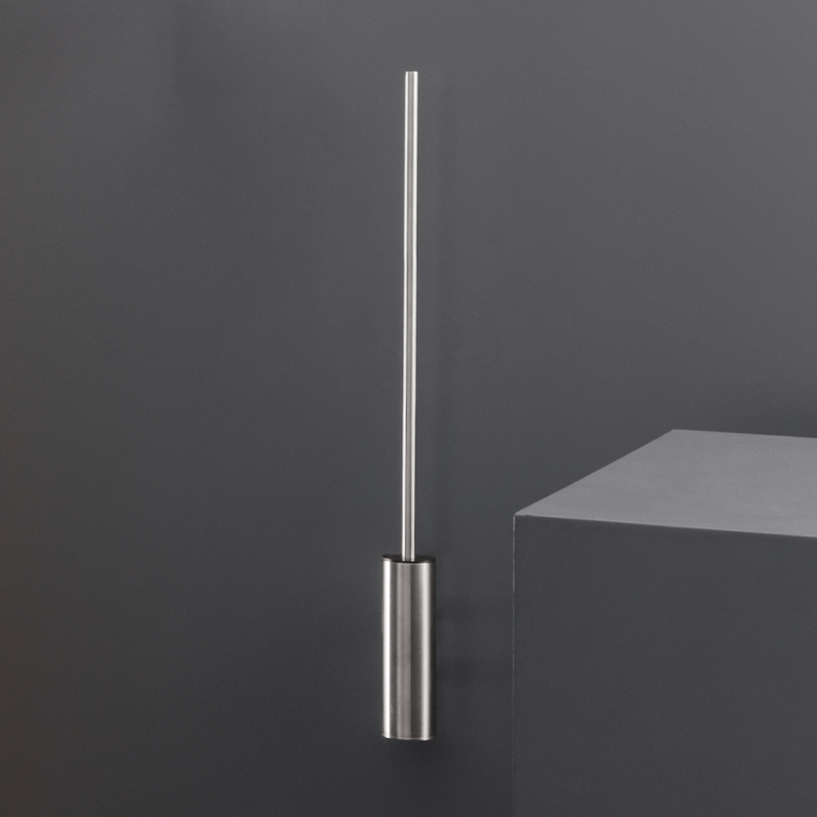 Ёршик CeaDesign Giotto, настенный, h-500 мм, сталь, цвет Black Diamond сатинированный - изображение 1
