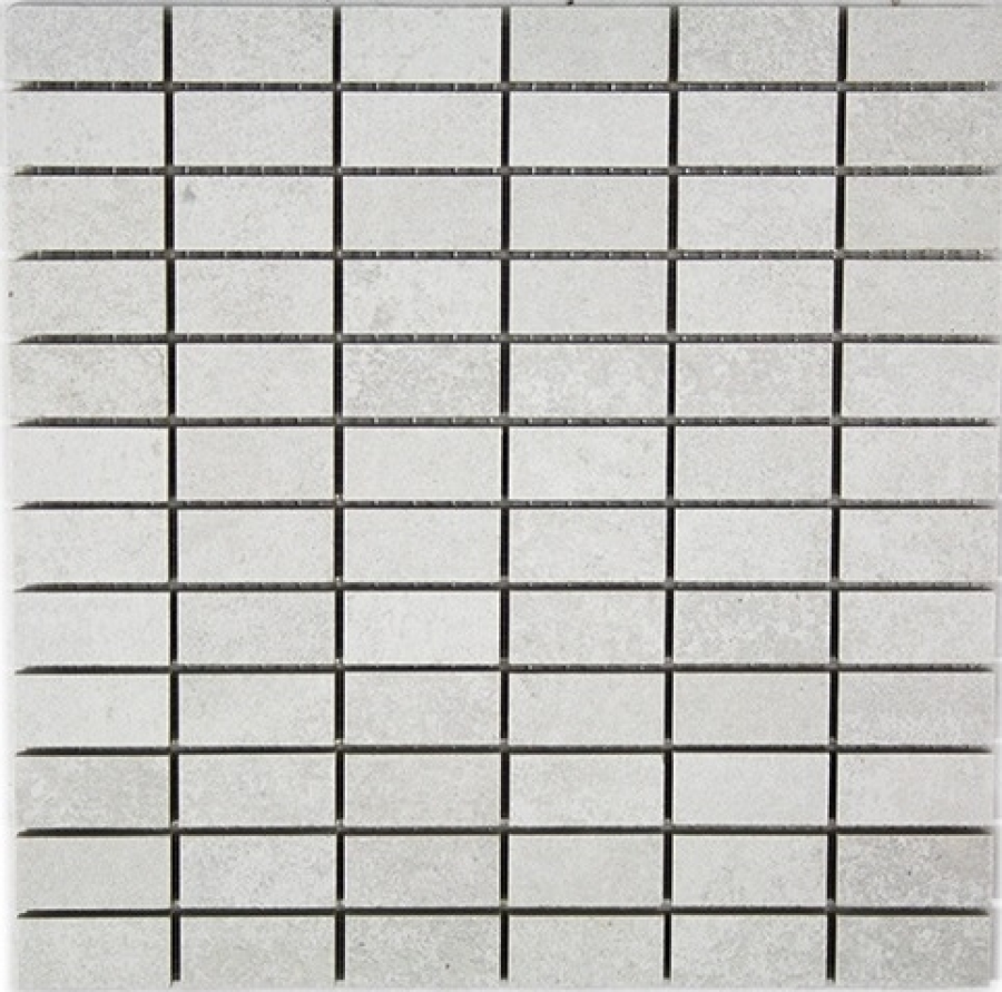 Terratinta Ceramics Мозаика, керамогранит Stonedesign Chiselled Chalk Mosaic 30x30 (2.5x5) / 9.0