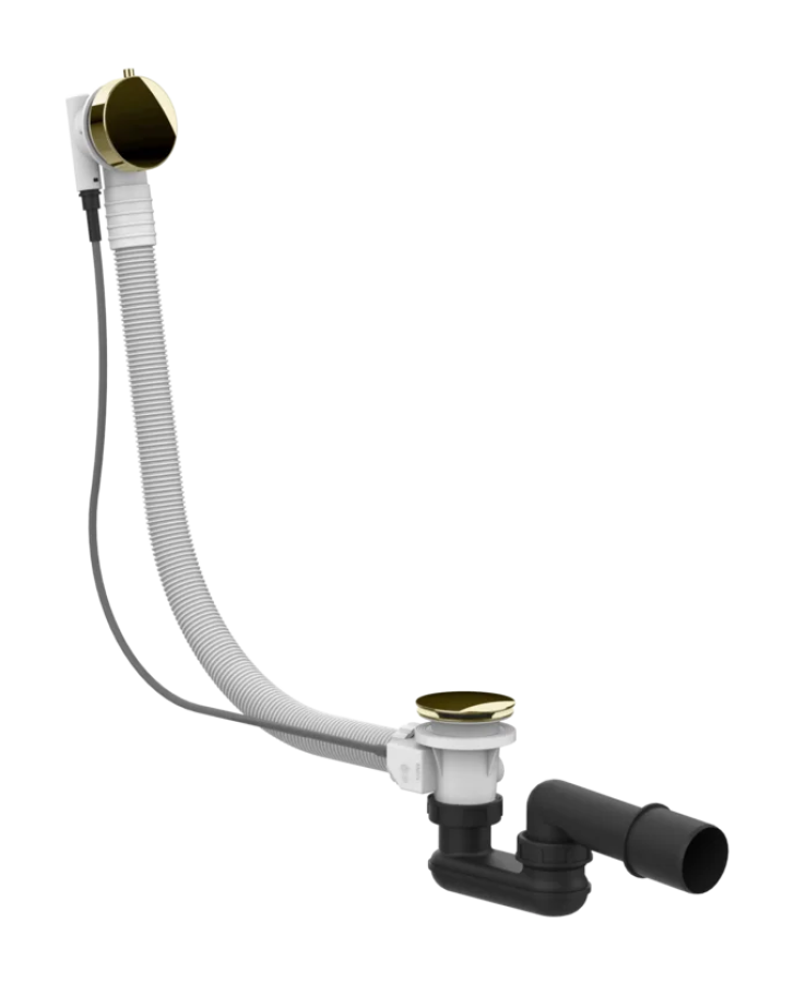 Слив-перелив для ванны Gessi Technical accessories, L700 мм, цвет Brass PVD