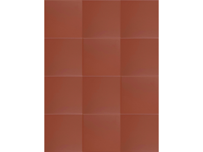 На изображении товар Terratinta Ceramics Керамогранит Hexa Square Matt Rusty Red 15x15 / 8.5 от официального представителя в Москве