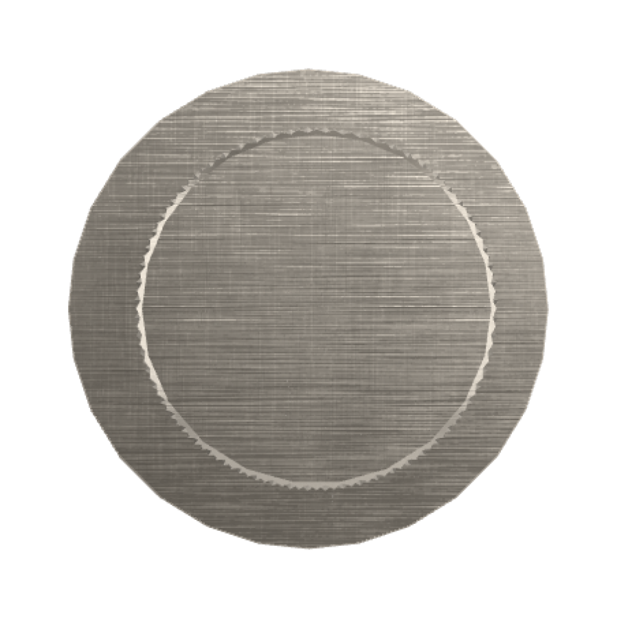 Смеситель для душа Carlo Frattini Spillo Tech, ручка G Collection, Ø70 мм, внешняя часть, цвет никель брашированный - изображение 1