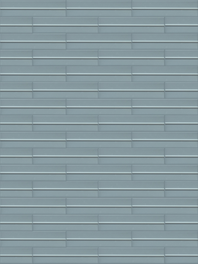 Sartoria Керамическая плитка Vibes Fold Azzurro Matt 6.2x25 - изображение 2