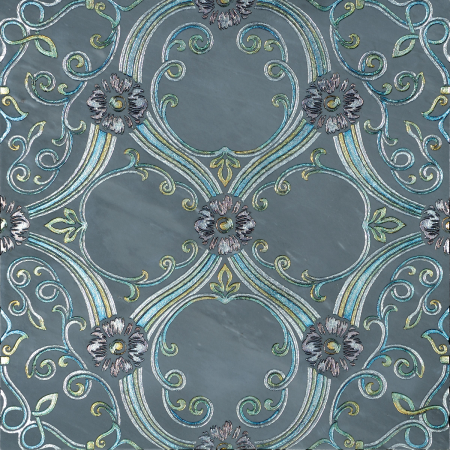 Akros Venezia Камень Axioma Theikos T Bardiglio Silver 40x40x1