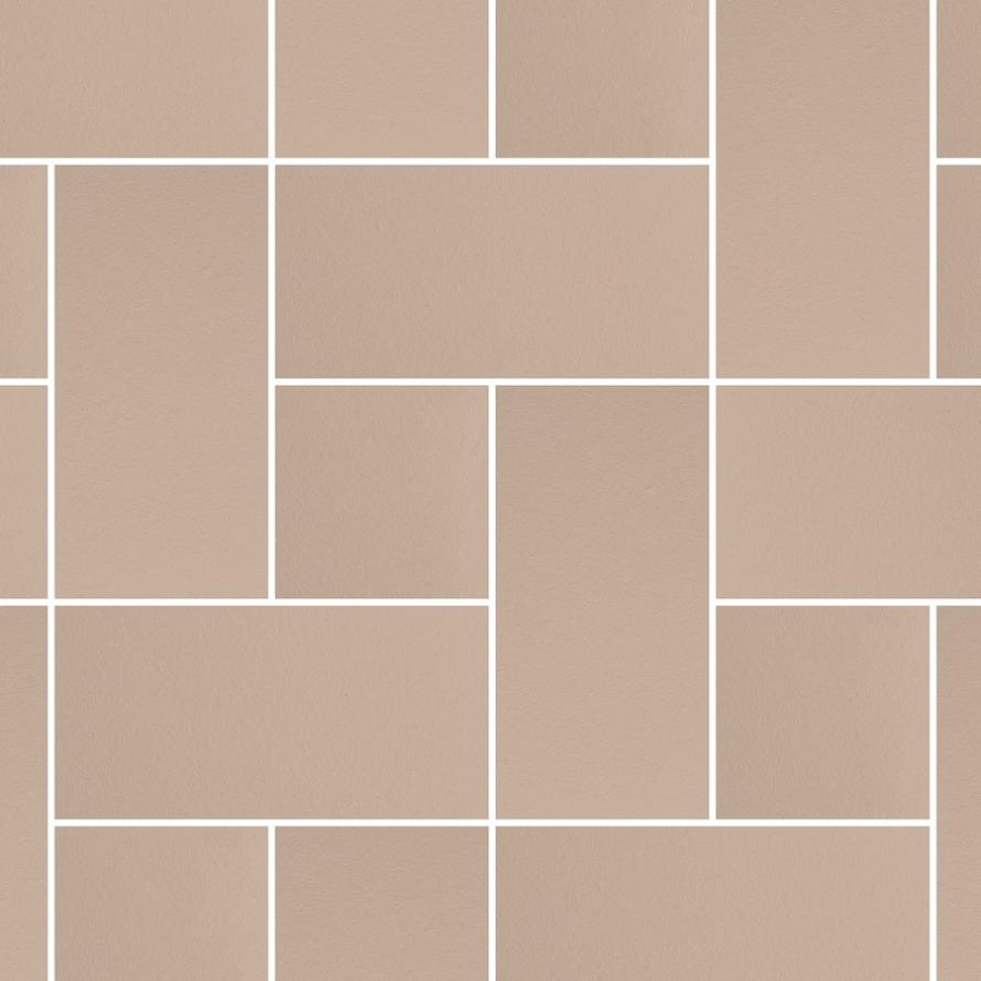 Micro. Керамогранит Microtiles Spiral Terracotta 33,7x33,7