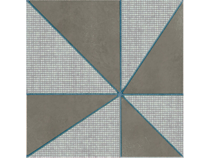 На изображении товар Mutina Керамогранит Azulej Gira Grigio 20x20 от официального представителя в Москве