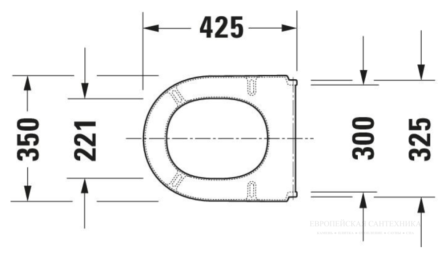 Сиденье с крышкой Duravit Starck 3, шарниры нержавеющая сталь, цвет белый - изображение 4