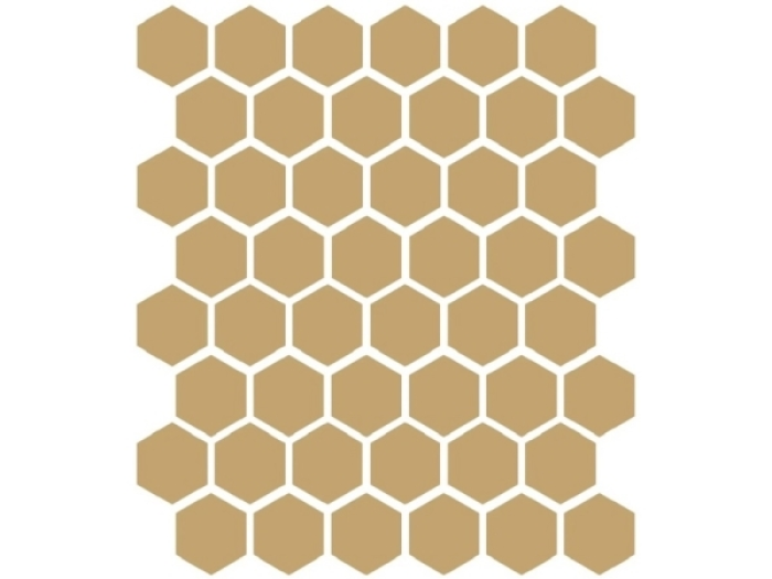 На изображении товар Etruria Керамогранит Xxs 5X5.7 Esagono Ocra от официального представителя в Москве