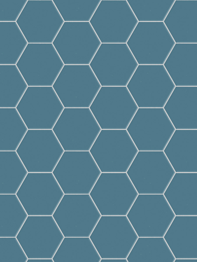 Terratinta Ceramics Керамогранит Hexa Floor Matt Cadet Blue Hexagon 14x16 / 8.5