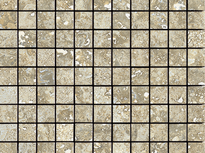 На изображении товар La Fabbrica Ava Керамогранит Imperial 30X30 Mosaico (2,5X2,5) Tivoli nat\ret 30x30 от официального представителя в Москве