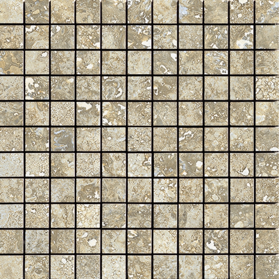 La Fabbrica Ava Керамогранит Imperial 30X30 Mosaico (2,5X2,5) Tivoli nat\ret 30x30