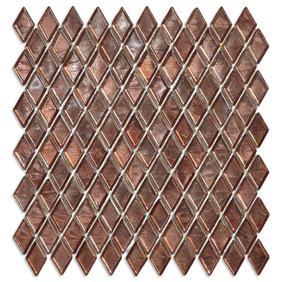 Sicis Стеклянная мозаика Diamond ITEM T45 Gypsum chips size 23х40 mm sheet size 251x253 mm