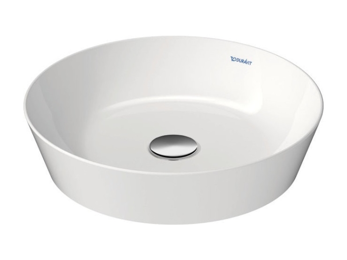 На изображении товар Раковина Duravit Cape Cod накладная, Ø 430 мм, цвет белый от официального представителя в Москве