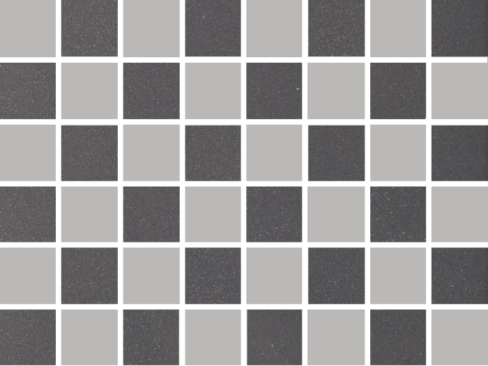 На изображении товар CERAMICHE GRAZIA  Мозаика RETRO MOSAICO 30X30 COAL-SILVER от официального представителя в Москве