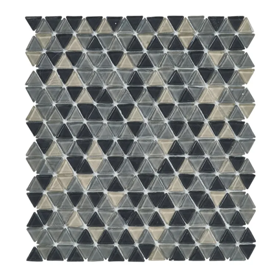 Sicis Смальтовая мозаика Trigono Blends Mosaic Boris chips size 19x21 mm sheet-size 284x300 mm