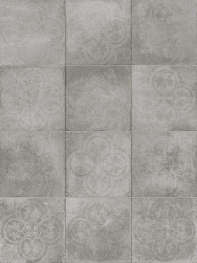 Sartoria Керамическая плитка Tsquare Smoke Matt Epoque 20x20 - изображение 1