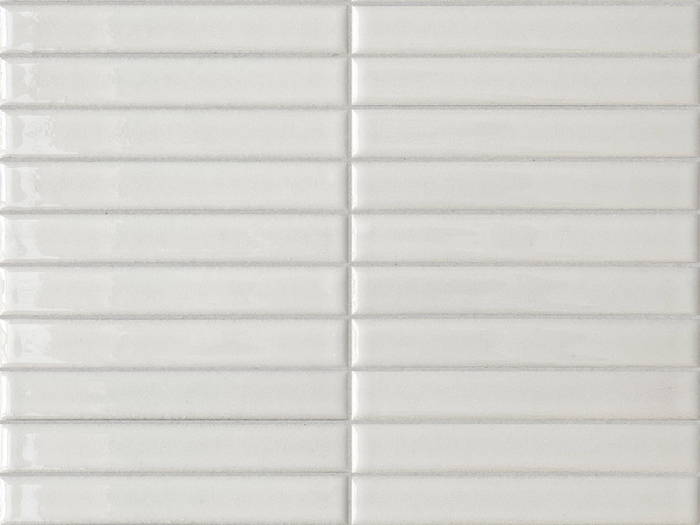 На изображении товар Terratinta Ceramics Мозаика, керамогранит Mosaico Stick Glossy Dover White Mosaico 29x30 / 5.5 от официального представителя в Москве