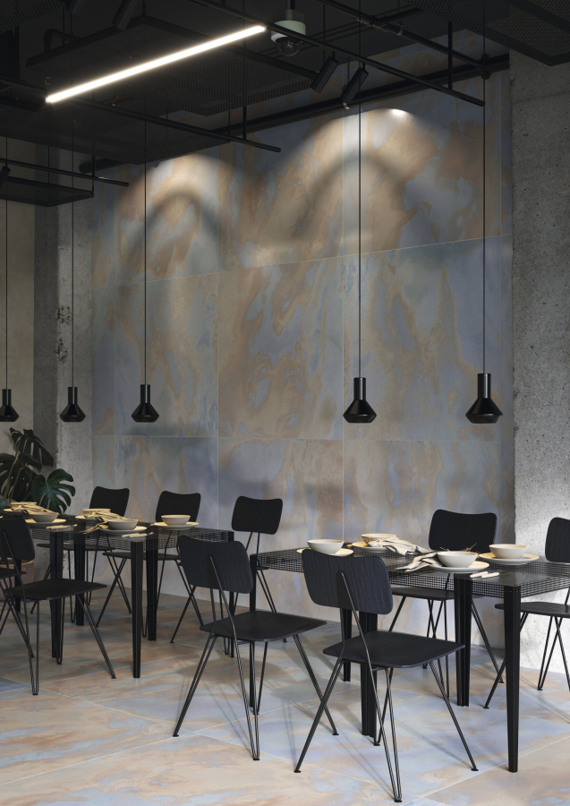 Iris Ceramica Керамогранит Diesel Hoily Marble Grey naturale 120x120 - изображение 7