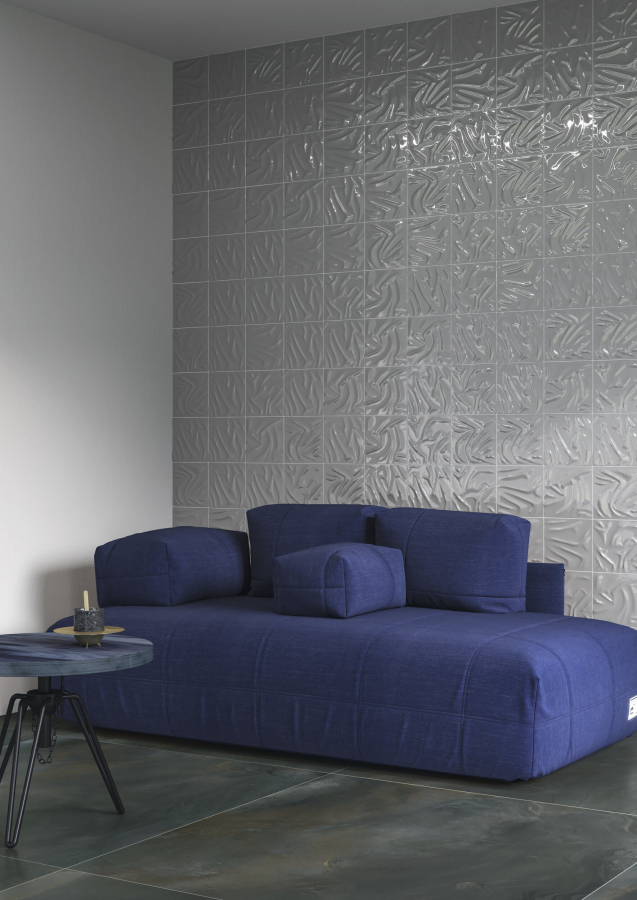 Iris Ceramica Керамогранит Diesel Hoily Marble Grey naturale 120x120 - изображение 4