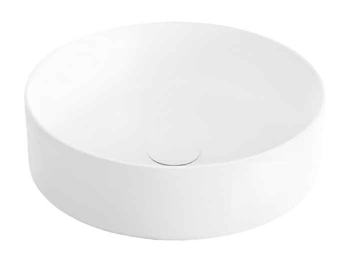 На изображении товар Раковина Cielo Shui Comfort ø 400 х H 125 мм, накладная, цвет Talco от официального представителя в Москве