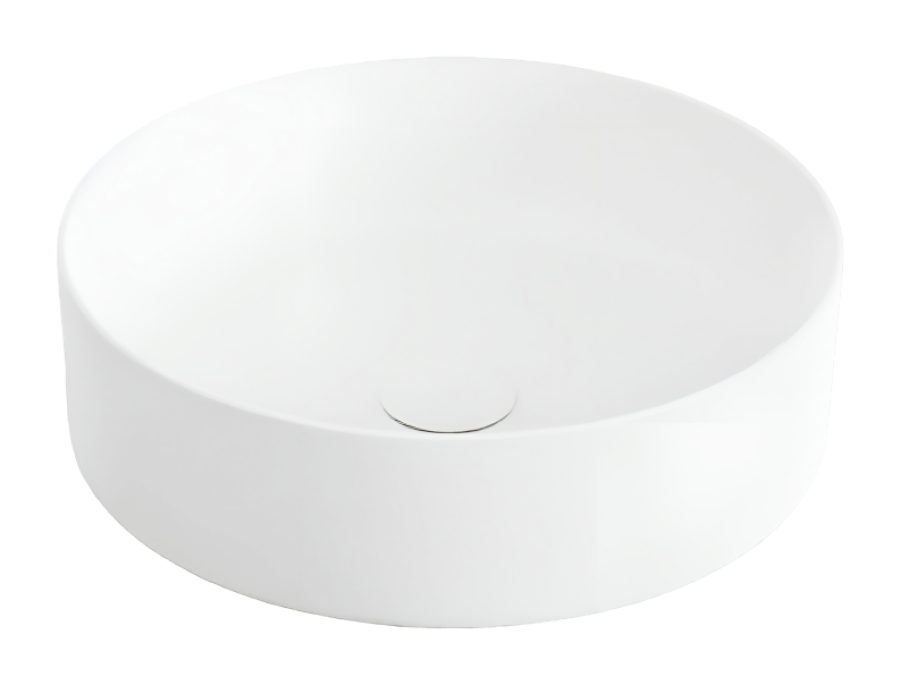 Раковина Cielo Shui Comfort ø 400 х H 125 мм, накладная, цвет Talco - изображение 4