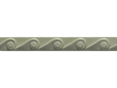 CERAMICHE GRAZIA Бордюр ESSENZE ONDA 3X26 PINO