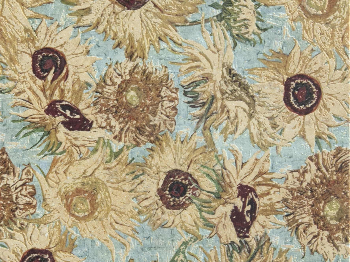 На изображении товар Akros Venezia Камень Artworks collection 2017 Van Gogh Inspiration Sunflowers Giallo Atlantide 40x40x1 от официального представителя в Москве