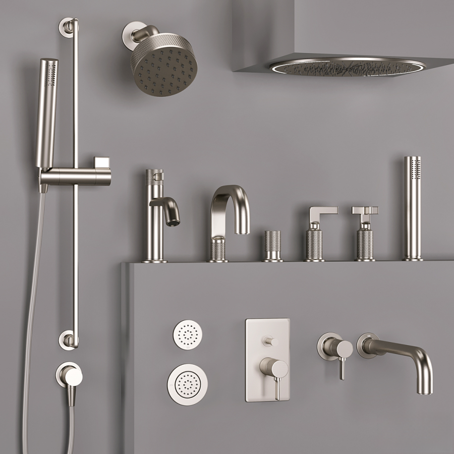 Смеситель Gessi Inciso, встраиваемый, однорычажный, на 1 выход, цвет Chrome - изображение 3