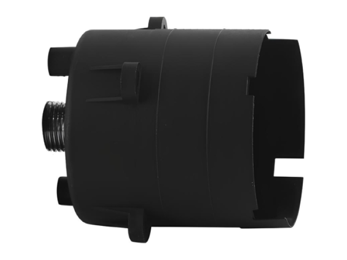 На изображении товар Скрытая часть Gessi, для поворотной боковой форсунки, на 1 выход, цвет Chrome от официального представителя в Москве