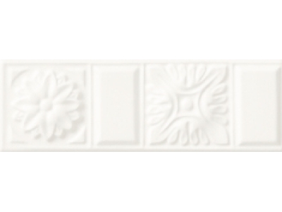 CERAMICHE GRAZIA Бордюр ELECTA CAMMEO 6,5X20 BIANCO MATT.