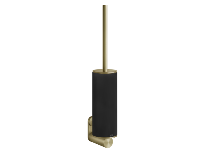 На изображении товар Ёршик Gessi 316, настенный, ⌀76хh452 мм, цвет Black/Brass Brushed PVD от официального представителя в Москве