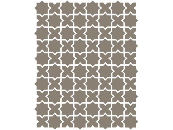 На изображении товар Etruria Керамогранит Xxs Zelije 5 Su Rete Monocolore Stella Fango / X Fango от официального представителя в Москве