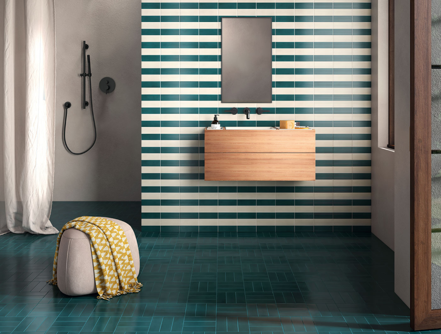 Sartoria Керамогранит Verto Orlo Smeraldo Glossy 5x15 - изображение 1