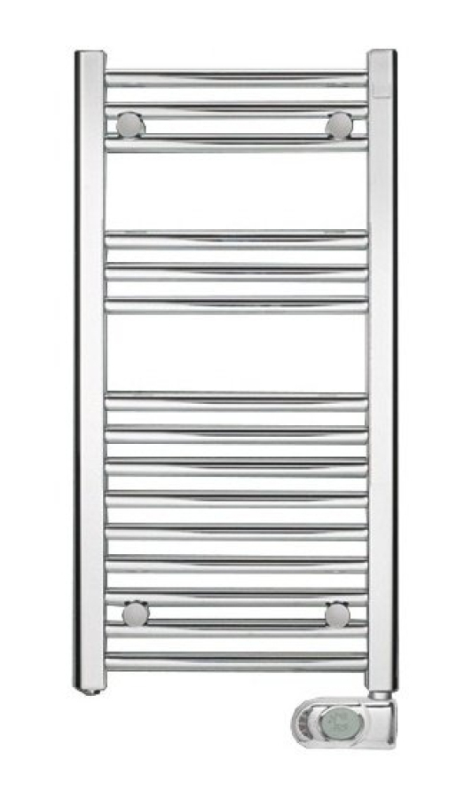 Полотенцесушитель 800х400 мм, Zehnder Aura, электрический, хром